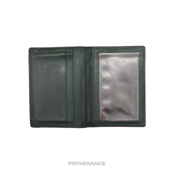 🔴 Gucci Pocket Organizer ID Wallet - Green MicroGuccissima - Picture 5 of 7